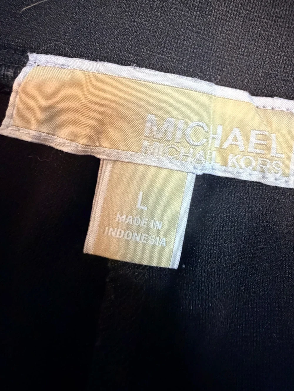 Michael Michael Kors Black Pull On Stretch Pants Women’s Career Office Travel L